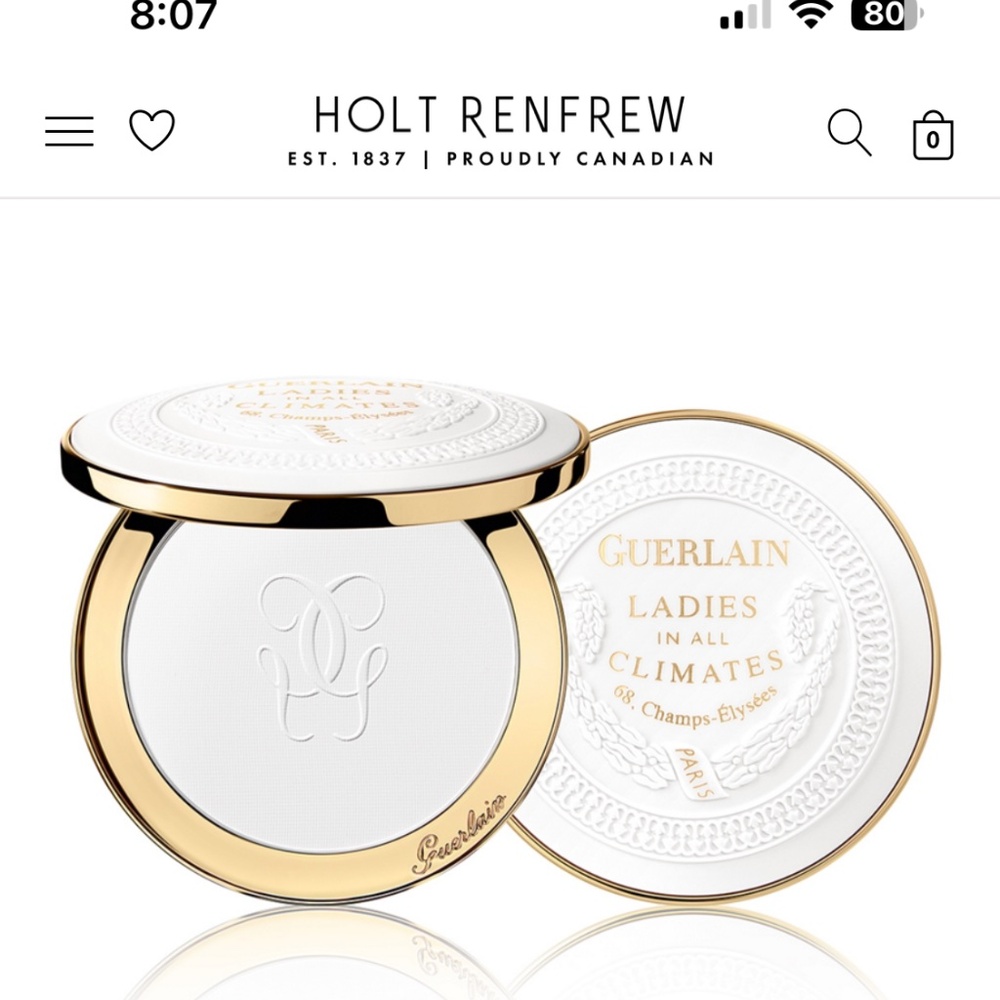 Guerlain Ladies In All Climates Limited Edition Meteorites Compact - Picture 4 of 4